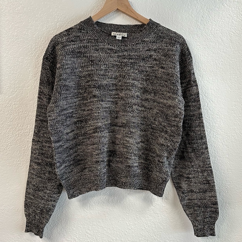 Acne Studios Bird Linen Mix Sweater Small